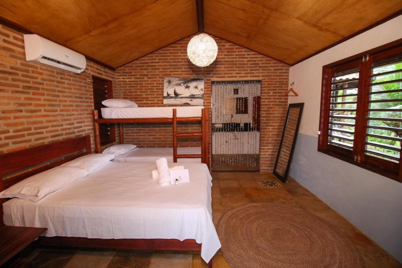 Pousada Palm Beach Praia De Caetanos Hotel Amontada Ngoại thất bức ảnh
